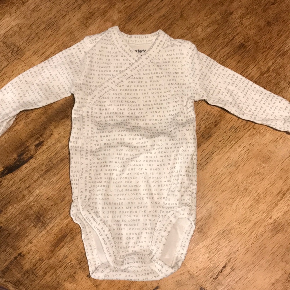 Carter’s Side Snap Onesie